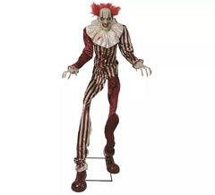 Clown Demoniaco con suono e movimento di 215 cm