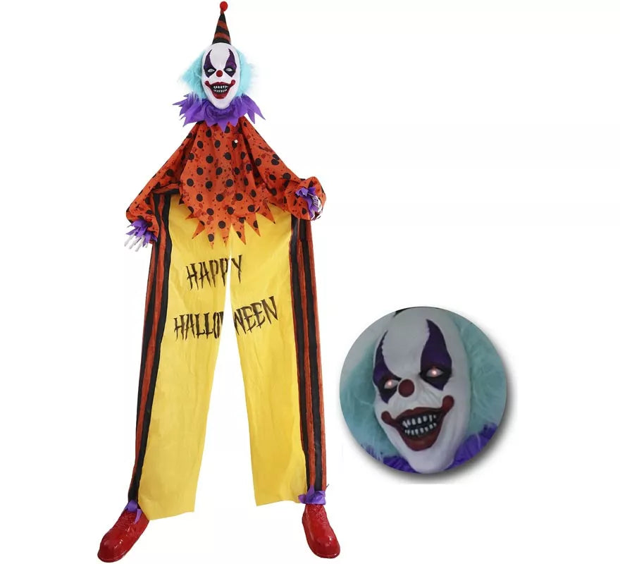 Translation missing: it.Payaso Piernas Largas Animado 280 cm
