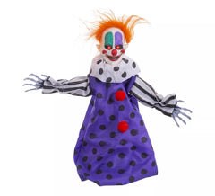 Clown Saltellante blu di 36x5,5x36 cm