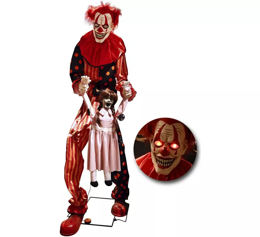 Translation missing: it.Payaso Secuestrador Gigante Animado con Luz Sonido y Movimiento 65x90x220cm