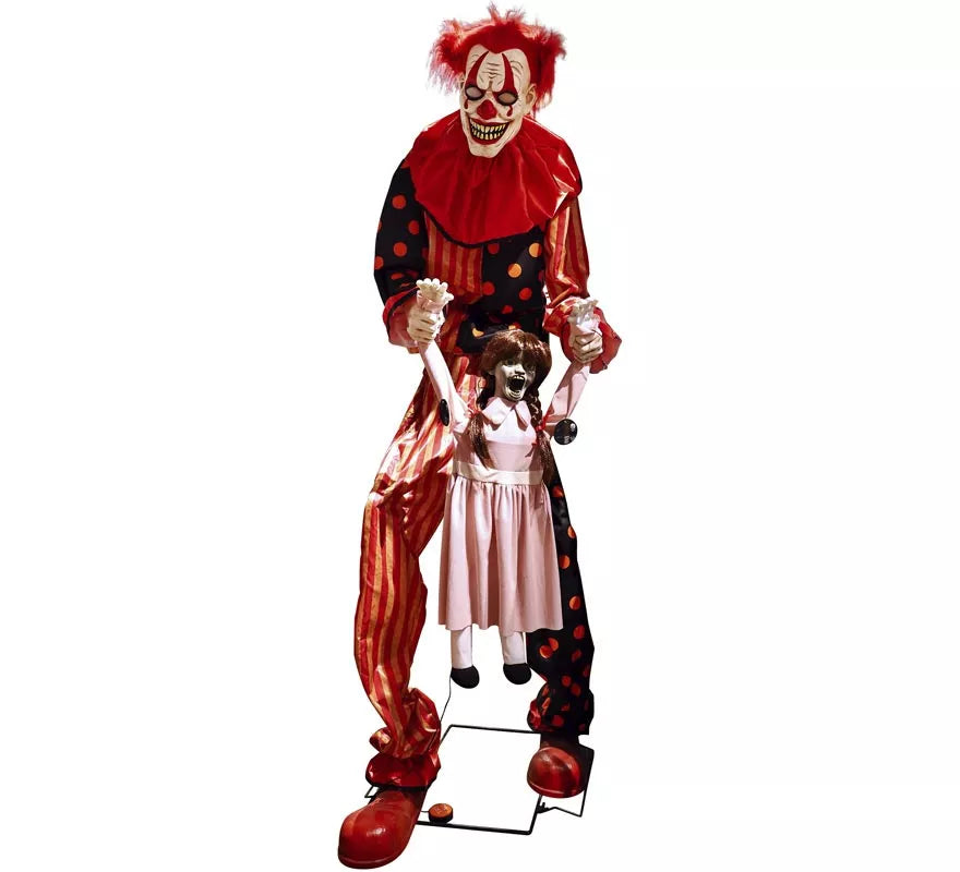 Translation missing: it.Payaso Secuestrador Gigante Animado con Luz Sonido y Movimiento 65x90x220cm