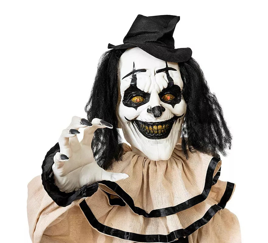 Translation missing: it.Payaso Siniestro beige y negro con base de 105x18x160 cm