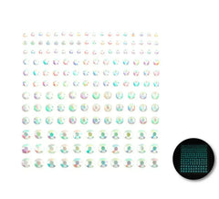 Adesivo diamante luminescente per adulti