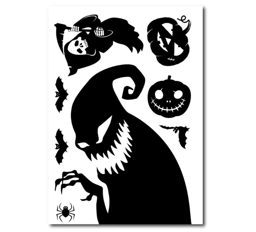 Translation missing: it.Pegatina de Monstruo oscuro de vinilo de 20x30 cm