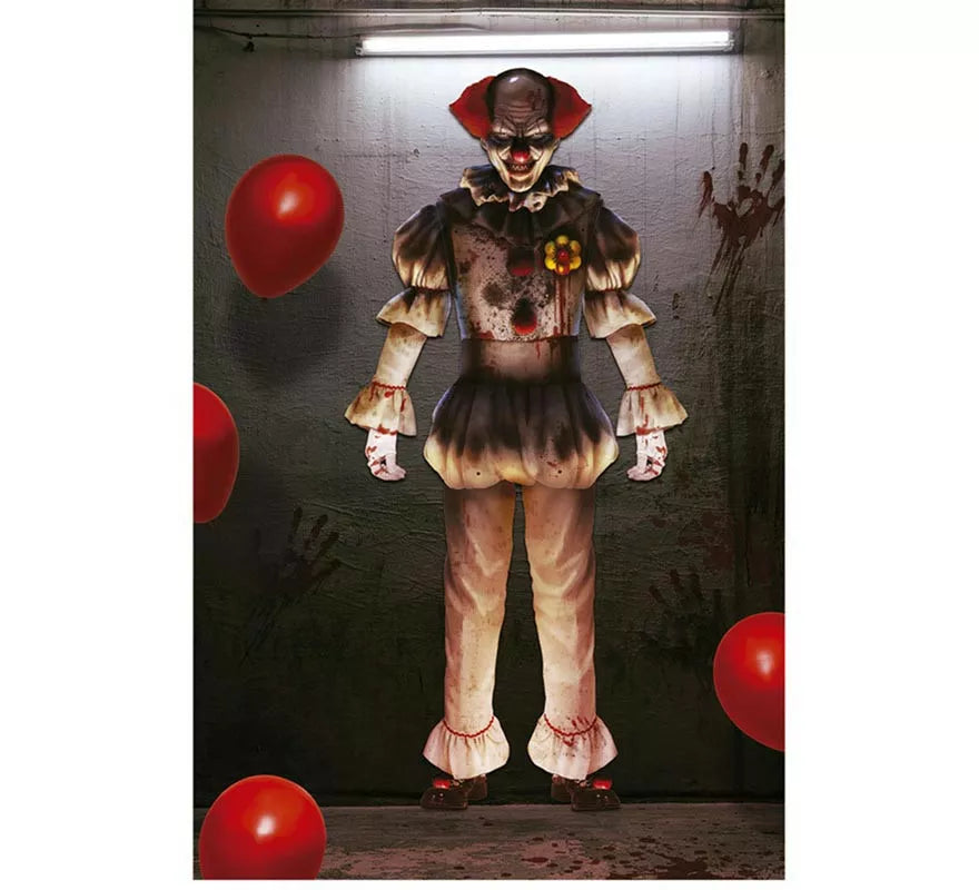 Translation missing: it.Pegatina de Payaso Tenebroso de 180 cm