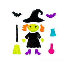 Adesivo gel strega felice