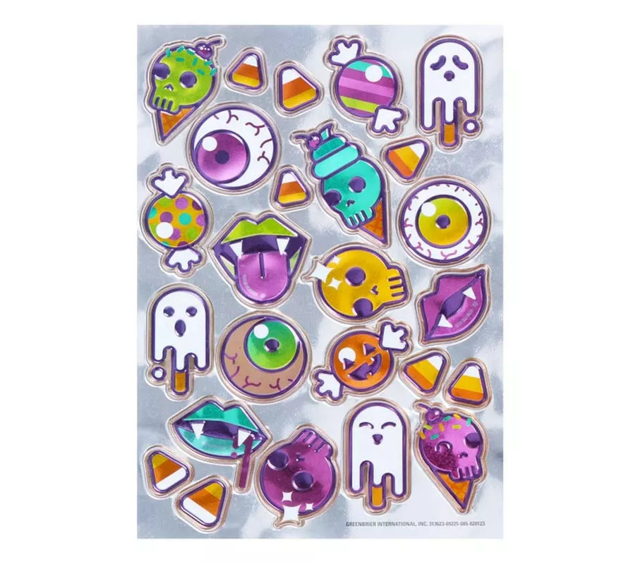 Translation missing: it.Pegatina Halloween Caricaturas de 13,8x20,3 cm