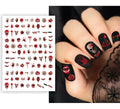 Pegatinas para Uñas Sangrientas