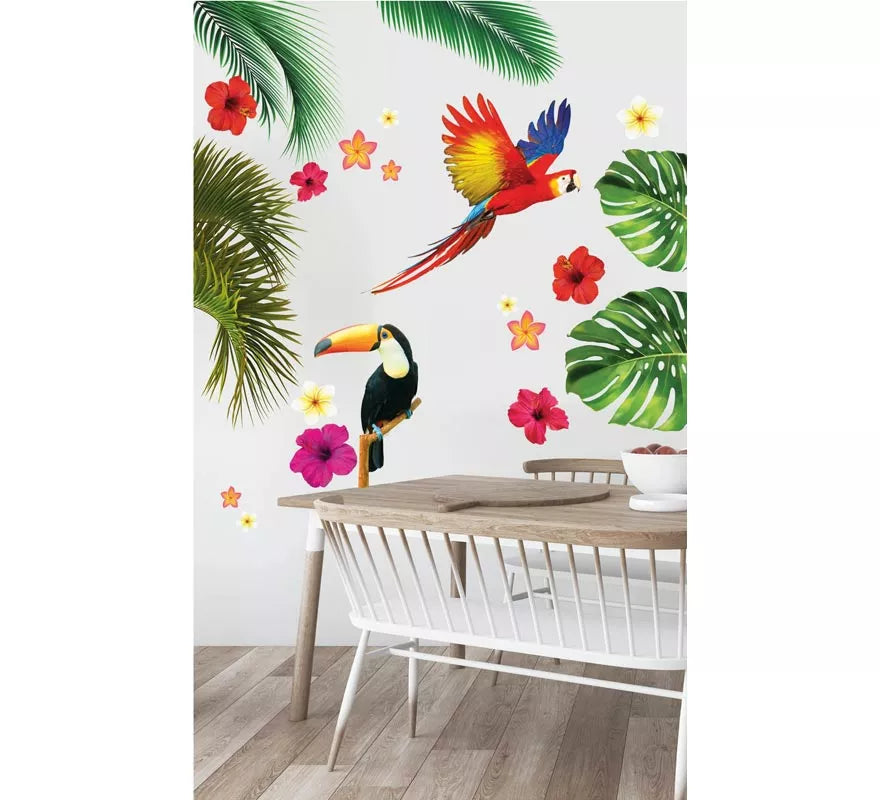Translation missing: es.Pegatinas Tropical para pared de 70x80 cm