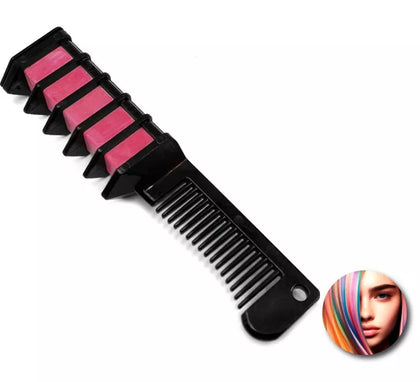 Peine de Tiza Mecha rosa