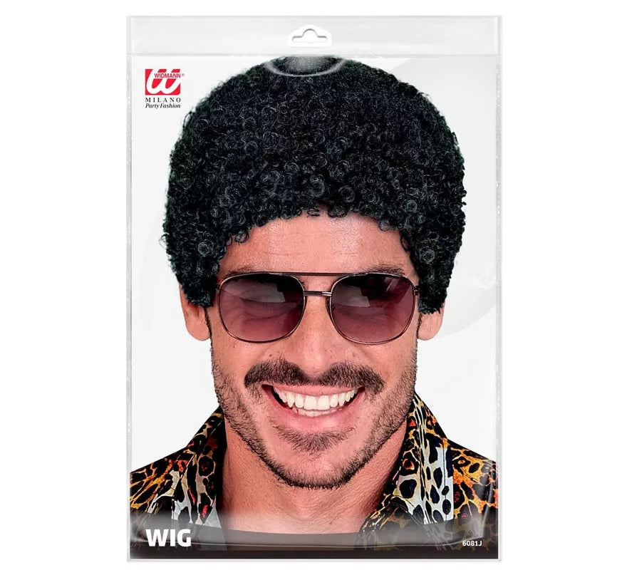 Translation missing: it.Peluca Afro con efecto mojado adulto