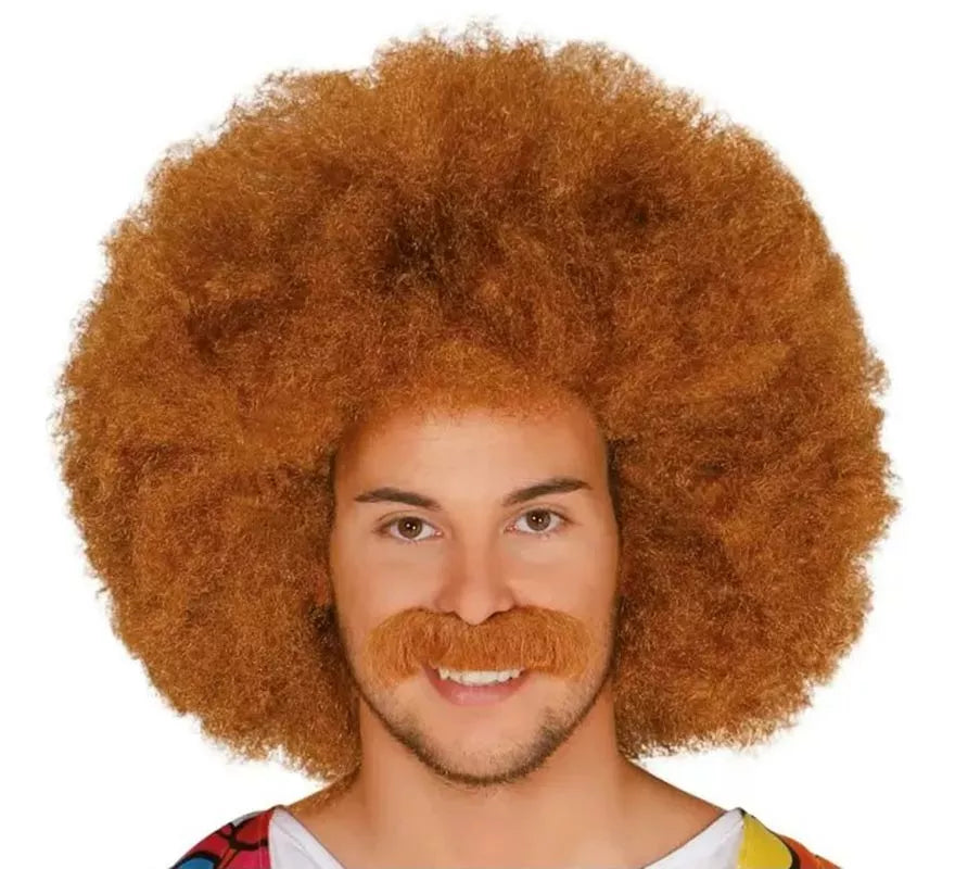 Translation missing: it.Peluca afro extra grande castaña