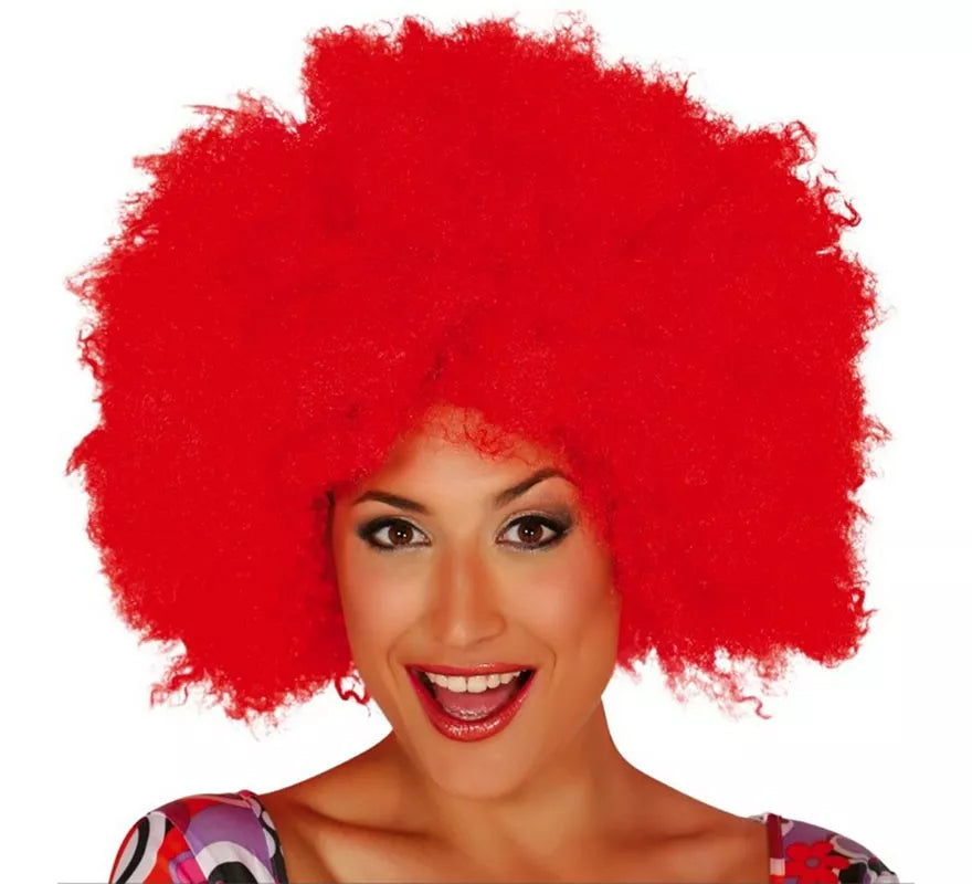 Translation missing: es.Peluca afro extra grande pelirroja