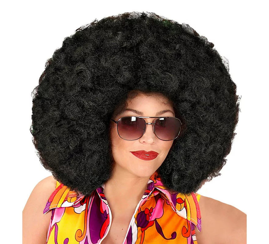Translation missing: it.Peluca Afro Gigante en varios colores en caja