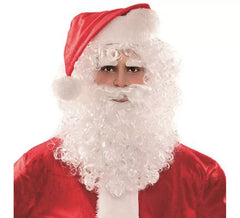 Parrucca, barba, baffi e sopracciglia babbo natale o Re mago