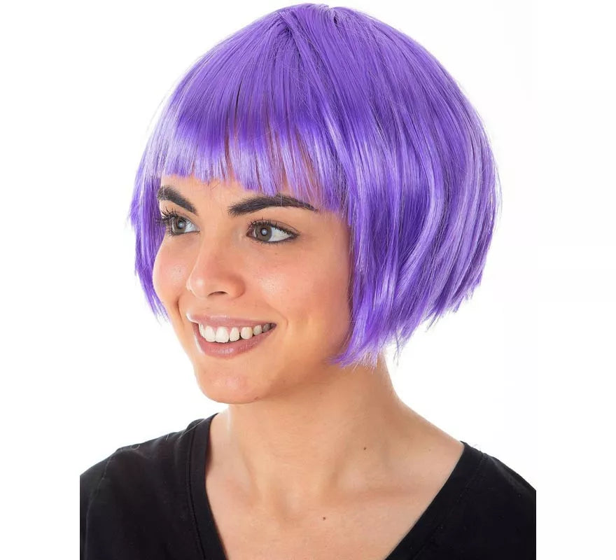 Peluca Cabaret lila adulto