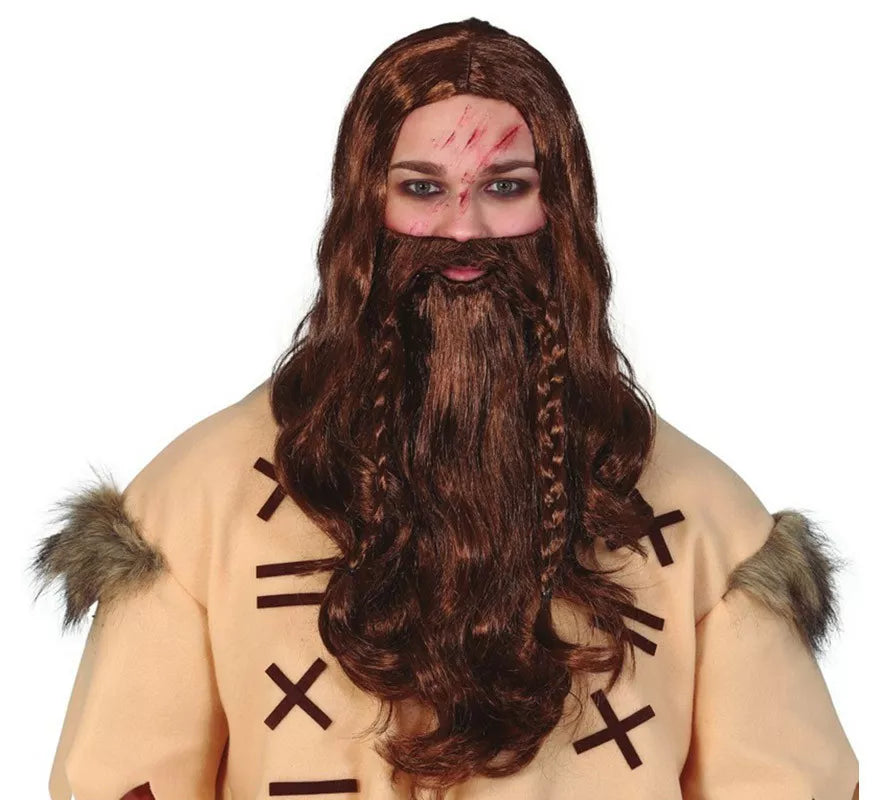 Translation missing: it.Peluca con Barba de Vikingo en caja