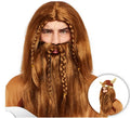 Peluca con Barba Vikinga