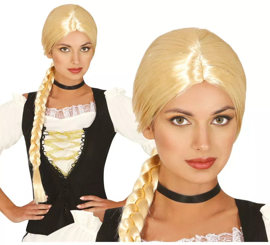 Translation missing: it.Peluca con trenza rubia