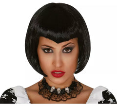 Peluca corta de Bruja con flequillo