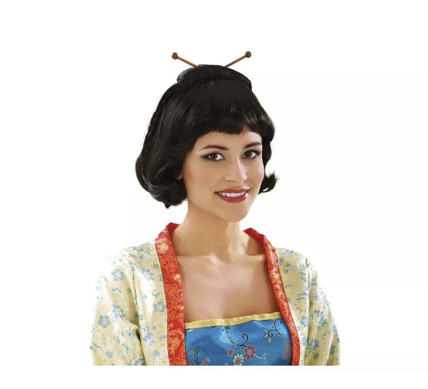 Translation missing: es.Peluca Corta de Japonesa o Geisha