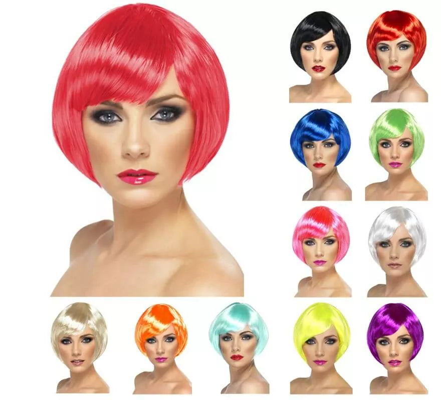 Translation missing: it.Peluca corta estilo Bob en varios colores
