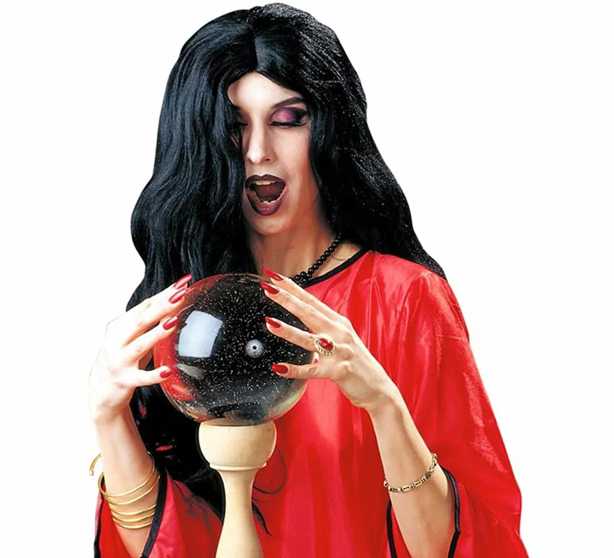 Translation missing: it.Peluca de Bruja Amelia negra