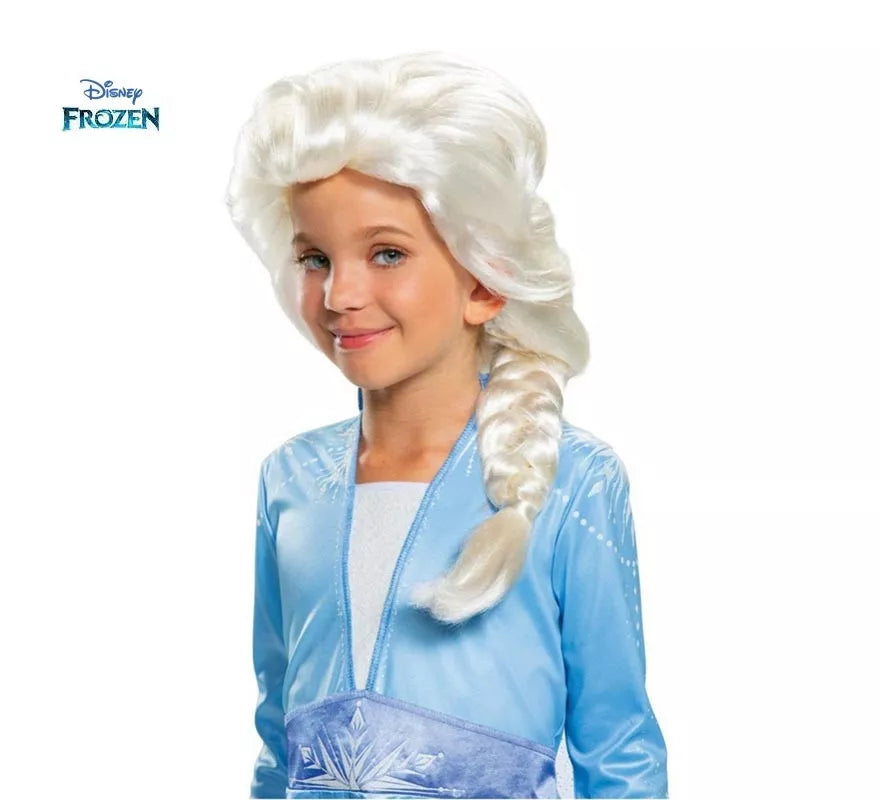 Translation missing: es.Peluca de Elsa Frozen 2 Disney infantil