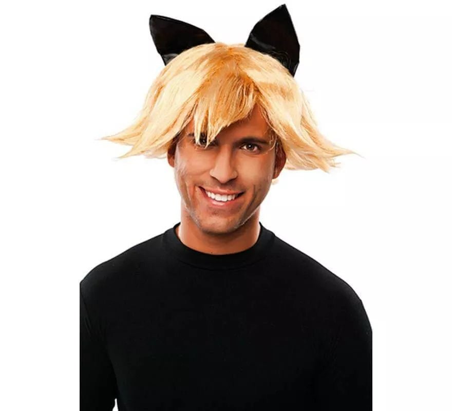 Translation missing: es.Peluca de Gato con Pelo y Orejas