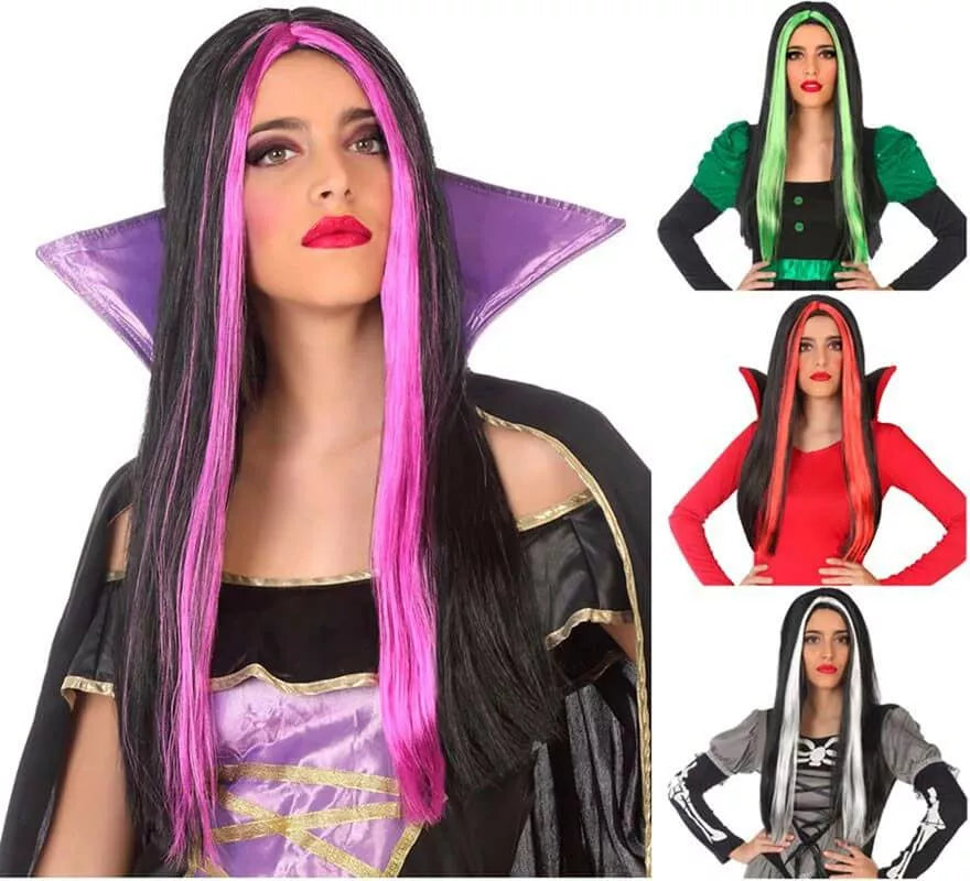 Translation missing: es.Peluca de Halloween Lisa en varios colores