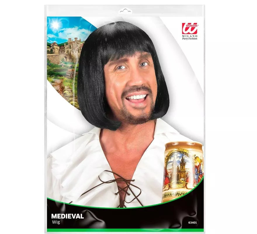 Translation missing: it.Peluca de Hombre Medieval en varios colores adulto