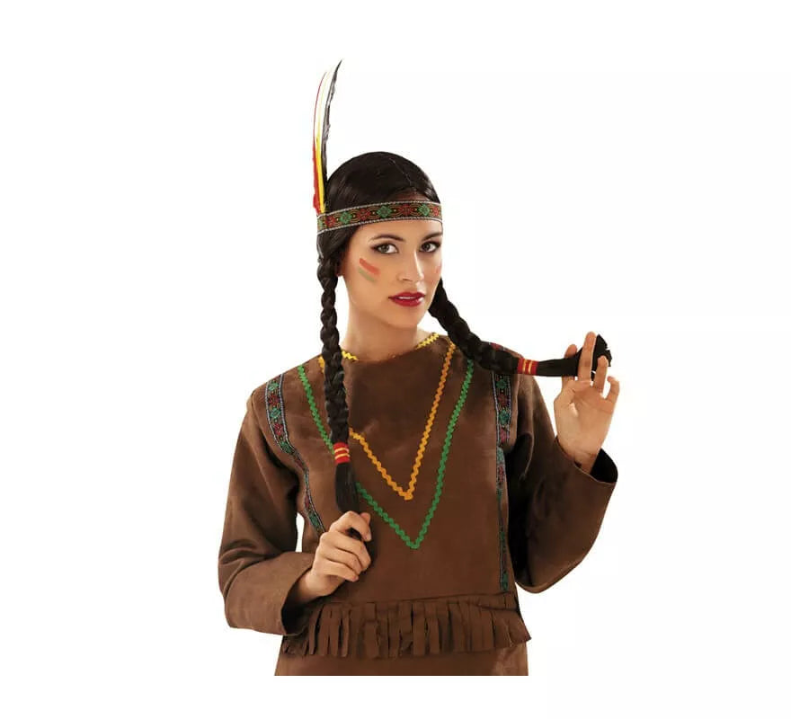 Translation missing: it.Peluca de India con Trenzas