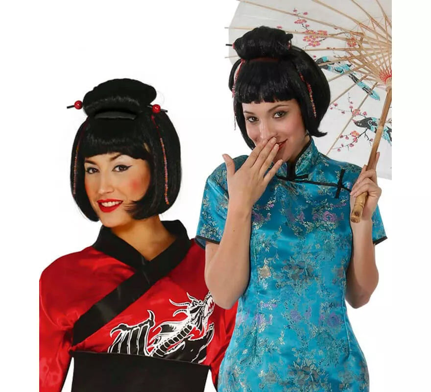 Translation missing: es.Peluca de Japonesa o Geisha para mujer