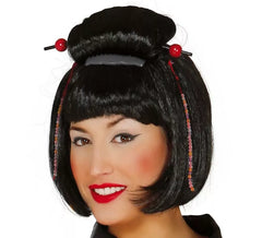 Parrucca giapponese o geisha per donna