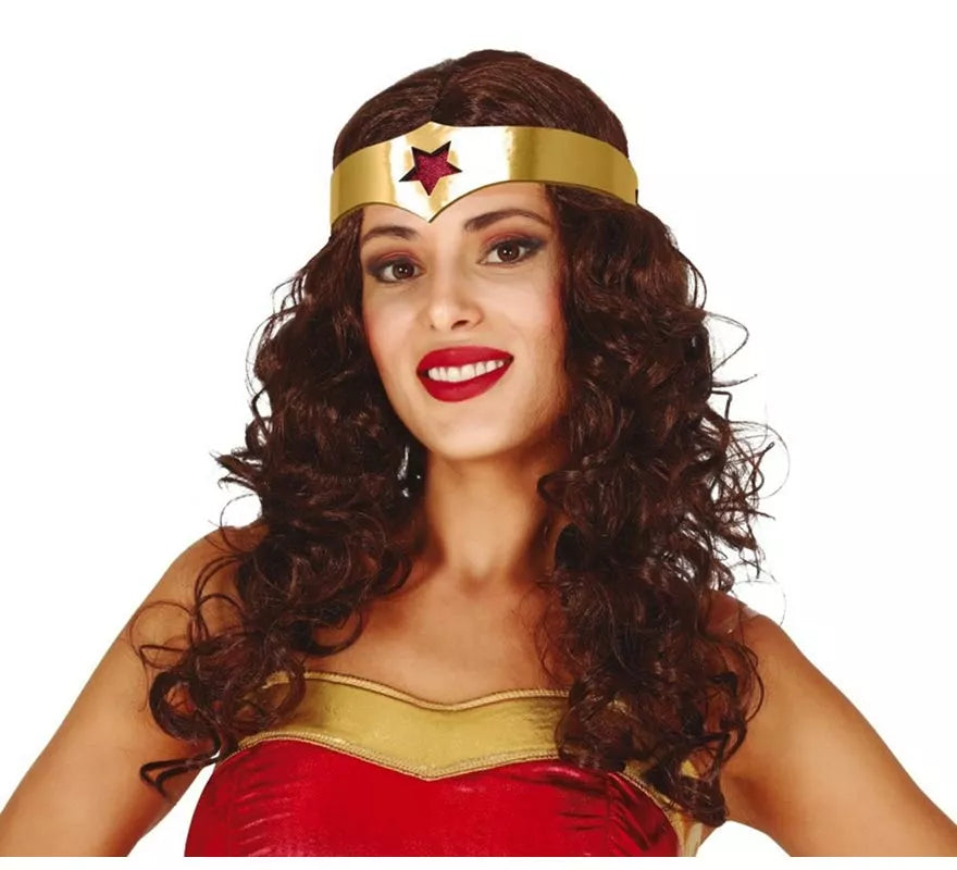 Translation missing: it.Peluca de Mujer maravilla con Diadema