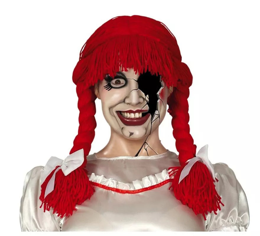 Translation missing: it.Peluca de Muñeca Poseída Roja