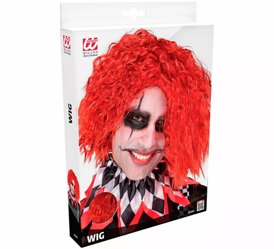 Translation missing: it.Peluca de Payaso Aterrador roja