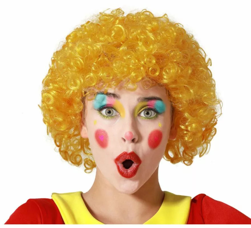 Translation missing: es.Peluca de Payaso Rizada en Varios colores