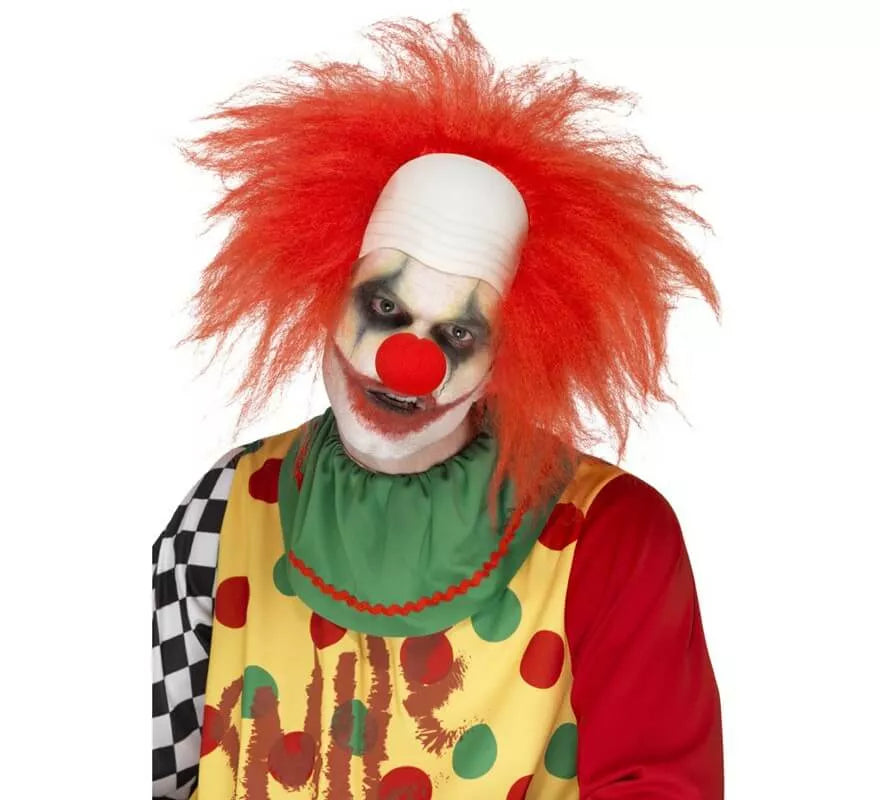 Translation missing: it.Peluca de Payaso Roja con calva