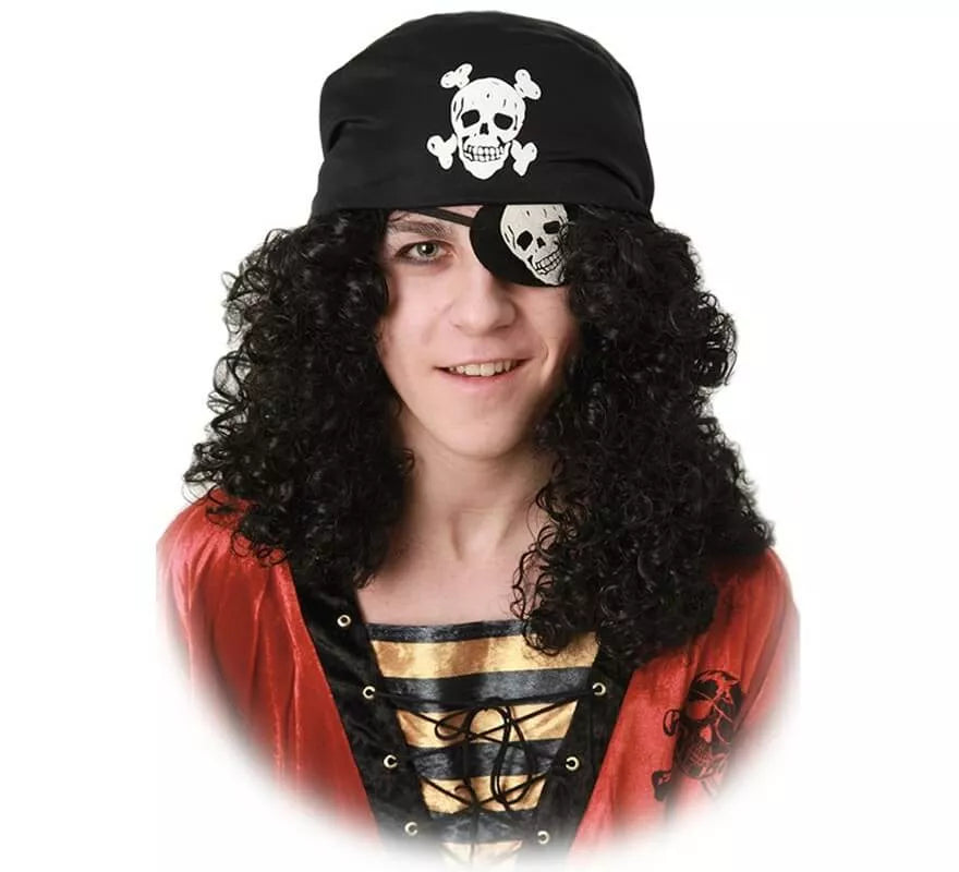 Translation missing: it.Peluca de Pirata con Parche y Badana