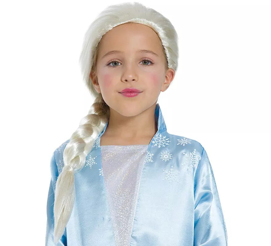 Translation missing: it.Peluca de Princesa de hielo infantil
