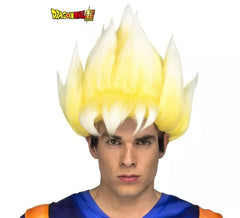 Parrucca da Saiyan Son Goku di Dragon Ball in scatola per uomo