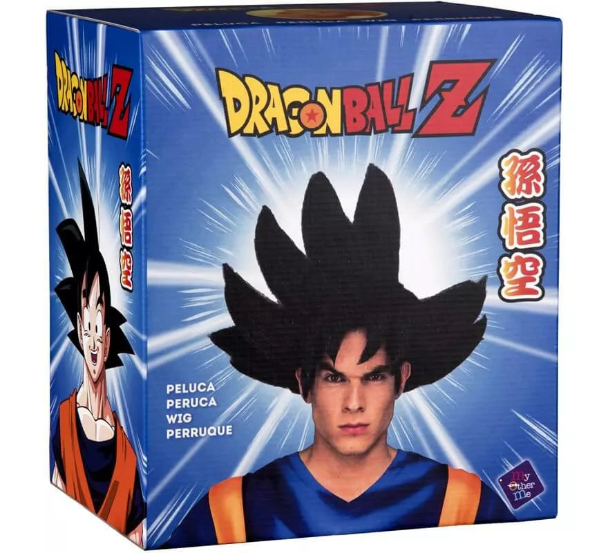 Translation missing: it.Peluca de Son Goku de Dragón Ball en caja para hombre
