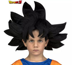 Peluca de Son Goku de Dragón Ball en caja para niño