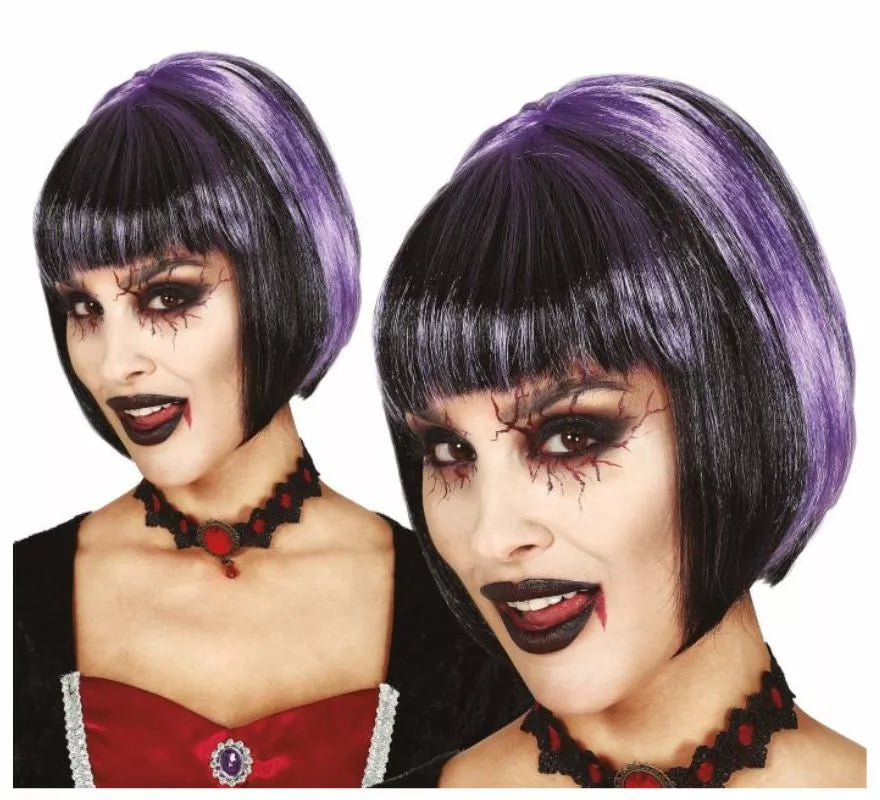 Translation missing: es.Peluca de Vampiresa con flequillo en varios colores