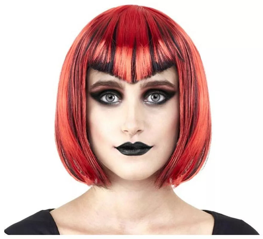Translation missing: it.Peluca de Vampiresa roja Bob adulto