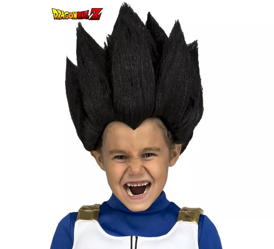 Translation missing: it.Peluca de Vegeta de Dragón Ball en caja para niño