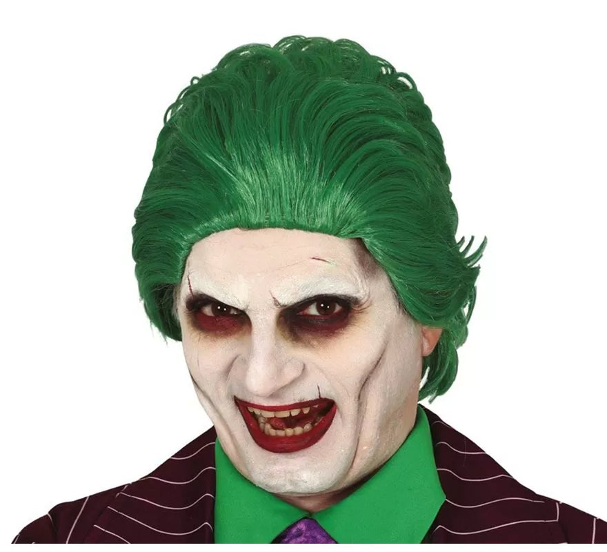 Translation missing: it.Peluca de Verde Payaso Sonriente