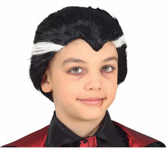 Parrucca Dracula con riflessi per bambini