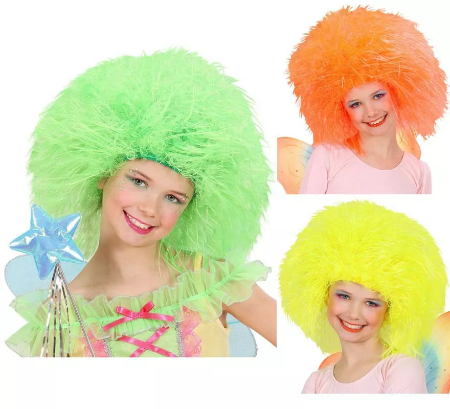 Translation missing: it.Peluca Hada Fluorescente Infantil en varios colores